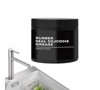 Grasa de sellado para juntas de goma automotrices, 50 g/100 g, grasa de silicona resistente al agua, aceite de mantenimiento mecánico contra fugas, grasa para válvulas cilíndricas para juntas de