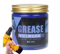Grasa de servicio pesado: grasa de bits multipropósito para herramientas eléctricas y máquinas 250 g | Protege simulacros industriales, cojinetes de vehículos y garegs. Lubricante de supresión de vibr