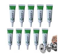 Grasa dieléctrica para bujías: compuesto de silicona multipropósito de 10 pcs, aislamiento del conector eléctrico, lubricante automotriz impermeable para piezas de freno, aplicaciones marinas, manteni