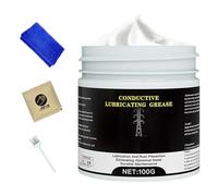 Grasa Eléctricamente Conductora - Pasta Antioxidante De Alta Conductividad | Extinción De Con Interruptor De Contacto De | Protección Segura De Mazos De Cables Para Automóviles: Uso Domést