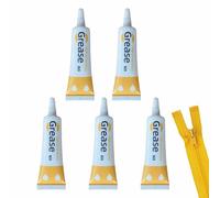 Grasa lubricante multiusos para cremalleras, 5 unidades, bisagras de puerta y cilindro de cerradura, lubricante universal para bisagras chirriantes, cremalleras atascadas, ventanas corredizas, cajones