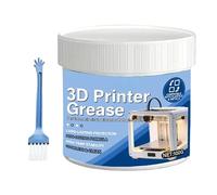 Grasa Lubricante para Impresora 3D 100g con Cepillo - Lubricante para Engranajes y Rodamientos | Grasa de Mantenimiento para Motores Sistemas de Guía de Rieles Lineales | Kit de cuidado