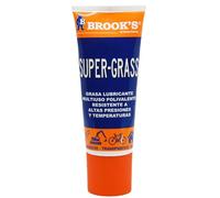 Grasa Lubricante Super-Grass 200g,Fabricado en España-Multiuso,Alta Presión y Temperatura-Para Engranajes de Desbrozadoras, Sulfatadoras, Agricultura y Bricolaje, Punta en forma de Canula