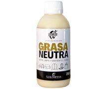 Grasa neutra | 250 ml | Equipamiento para el caballo | Producto de Guarnicionería | Tradición artesana | Color Blanco | Los Nietos