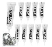 Grasa Para Automóviles - Juego De 10 Piezas De Lubricante Multipropósito | Lubricante Para Rodamientos De Ruedas | Para Puerta Garaje Cadena Remolque Maquinaria Engranajes Automotriz