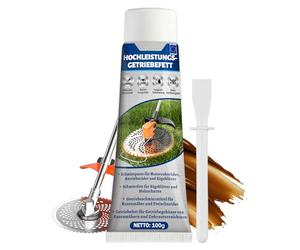 Grasa para engranajes de alto rendimiento 80 g para desbrozadora y recortadora, grasa multiusos para herramientas de jardín, apto para número de pieza 0781 120 1117, compatible con dispositivos Stihl