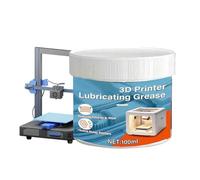 Grasa para Impresora 3D | Lubricante de Husillo 100 ml - Pasta Lubricante para Husillos | para Bricolaje, Aficionados, Varillas Lineales, Rodamientos, Casquillos y Taller Doméstico
