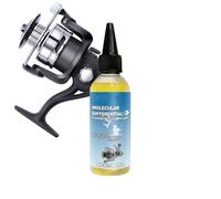 Grasa para Molinos De Pescado | Lubricante Sintético Antioxidante | Limpiador De Molino De Pescado: para Mantenimiento Y Limpieza De Rodamientos Spincast Fly Y Trolling