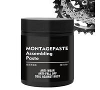 Grasa para rodamientos para ciclismo, grasa para engranajes - Lubricante para rodamientos totalmente sintético antiagarrotamiento | Grasa de montaje, grasa para pedales, grasa multiusos, grasa para bi