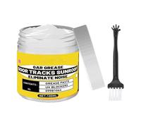 Grasa para techo corredizo - Lubricante de reducción de ruido de larga duración - 100 g para bisagras de puerta de coche - para bisagras asas carriles garajes almacén puertas puertas vehículos