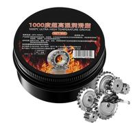 Grasa Rodamiento Marina - Lubricación Impermeable, Grasa Multiusos | Revestimiento Protector Resistente A La Temperatura De Alta Temperatura, Rendimiento Fluido Para Engranajes De Transmisión