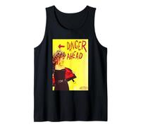 Grasa Sandy Peligro por Delante Camiseta sin Mangas