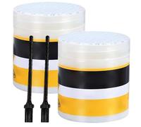 Grasa sintética de 2 piezas, 100 g de grasa de rodamiento de ruedas de uso múltiple de larga duración para pista de tragaluz, bisagra de puerta, manija de la puerta, pista de asiento, automóvil