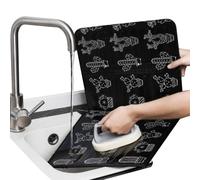 Grasa splatterBoard - Pantalla Plegable Nonstick Aluminum oilBarrier, splatterGuard Anti OilBarrier for Kitchen Cooking Guard | Outdoor Propane Stove, Campfire Cooking, Food Truck Frying Statio