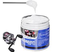 Grasa Técnica Fisherman - Fluido De Mantenimiento Reductor De Fricción, Mecánico Profesional | Elementos Metálicos De Conservación Duraderos Bobinado Cuidadoso Para Accesorios De Equipos Oceáni