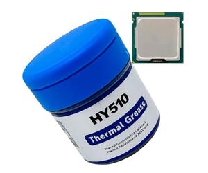 Grasa térmica para CPU, compuesto conductor de calor premium, pasta de refrigeración para procesador, aplicación a base de silicona, gel de transferencia no eléctrico, mantenimiento de construcción de