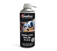 Grasa tijeras eléctricas | Grasa de litio con PTFE para tijeras de poda y herramientas | Bote aerosol 400 ml | Lubricante multiuso E.P. resistente al agua para husillos, engranajes, cables y cadenas
