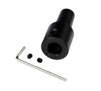 GRASAKY 1 Juego de adaptador de mandril de taladro B10, abrazadera de taladro, conector de acoplamiento, manguito, biela for mandril de taladro con eje del Motor conectar junta(8mm)