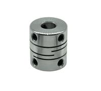 GRASAKY 1 pieza D15 L20 Acoplamiento paralelo Aleación de aluminio Motor Eje flexible Acoplador Conexión Codificador Impresora 3D Ranura Cardan Ranurado Elástico(6mm to 8mm)