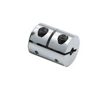 GRASAKY 1 Uds. Acoplamiento de aleación de aluminio de 20x25mm eje rígido D20L25 abrazadera del acoplador servomotor paso a paso impresora 3D T8 Acoplamiento de tornillo de plomo conectar junta(4X4mm)