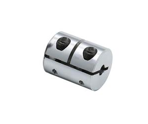 GRASAKY 1 Uds. Acoplamiento de aleación de aluminio de 20x25mm eje rígido D20L25 abrazadera del acoplador servomotor paso a paso impresora 3D T8 Acoplamiento de tornillo de plomo conectar junta(4X8mm)