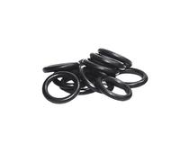 GRASAKY 10 Uds. Junta de anillo de sellado resistente al aceite NBR de 2,65mm de espesor junta tórica de 18mm a 25,8mm de diámetro interior arandela de sellado impermeable Fontanería redonda(ID 21.7mm