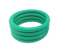 GRASAKY 5 uds 5mm diámetro del cable verde FKM O anillos 6mm 7mm 8mm 10mm 12mm 15mm 18mm 20mm ID junta de sellado de anillo redondo mecánico arandela Fontanería redonda(ID 16mm OD 26mm)