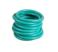 GRASAKY 50 juntas tóricas verdes de 2,5 mm de diámetro de alambre, junta de sellado de caucho fluorado, arandela de sello mecánico de junta tórica FKM de 2,5 mm Fontanería redonda(OD 40mm)