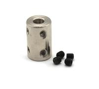 GRASAKY Acoplamiento del eje del Motor, 4mm, 5mm, 6mm, 8mm, 10mm, modelo de orificio, manguito de conector de accionamiento mecánico rígido, acoplamiento cilíndrico DIY, 1 Uds. conectar junta(8X10mm)