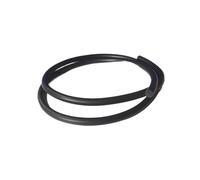 GRASAKY Esponja de flúor negra O protector de sello de puerta de automóvil tira de relleno de puerta de automóvil burlete de goma Tiras para esquinas(2 meter 12mm)