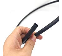 GRASAKY Manguera de caucho fluorado negro de 1 metro, tubería resistente a la corrosión de 2mm, 3mm, 4mm, 5mm, 6mm, 25mm, transporte de tuberías de agua de riego Transferencia Goteo(19x25mm)