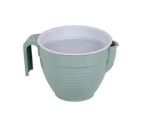 Grasera con Colador 500 ml Modelo Albahaca | Reciclaje de Aceite | 3 Colores
