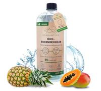 Grashüpfer® agente de limpieza para robots de limpieza I limpiador de suelos ecológico 1000 ml concentrado para aprox. 80 aplicaciones "Aroma de frutas tropicales" I compatible con todos los robots de