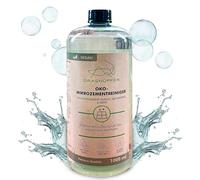 GRASHÜPFER® Limpiador de microcemento ecológico - 1000 ml concentrado "aroma de frutas tropicales" - Limpiador ecológico para suelos de microcemento hasta 1:100 diluible - Altamente concentrado y, por