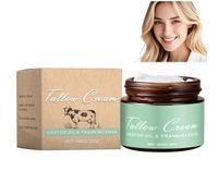 Grass-fed Beef Tallow Balm with Frankincense Cream,Grass-Fed Beef Tallow with Frankincense Oil & Castor Oil,All-Natural Moisturizer for Face & Body,Deep Hydration,Skin Nourishment and Brightening