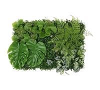 Grass Wall Panels, 24x16 UV Protected Realistic Artificial Grass Wall, Low-Maintenance Decor for Indoor Home Wedding Decor & Outdoor Garden Backyard