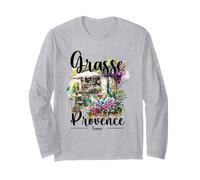 Grasse Provenza Francia Flores Costa Azul Riviera Francesa Manga Larga