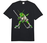 Grasshopper - Jugador de Hockey sobre Hielo Comfort Colors Adult Heavyweight T-Shirt