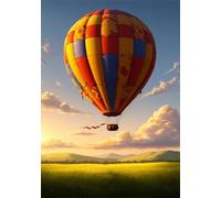 Grasslands 2000 Piece Jigsaw Puzzles for Adults, Colourful, Challenging & Brainteasing Adult Puzzles 2000 Pieces Balloons, Fun jigsaws for The Whole Family 40x28 Inch