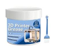 Grasso Lubrificante Stampante 3D - 100 g Olio Manutenzione Guide Lineari | Lubrificante Ingranaggi Cuscinetti Motori con Pennello Applicatore per CNC Modellismo Macchine Movimento Fluido Silenzioso
