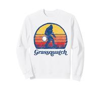 Grassquatch! Funny Bigfoot & Banjo Bluegrass Sasquatch Shirt Sudadera