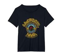 Grateful Dead American Beauty Anniversary Camiseta, Mujer Tallas Grandes, Negro, 6XL Grande