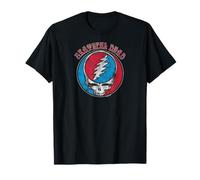 Grateful Dead Distressed Groovy Steal Your Face Vintage Band Camiseta