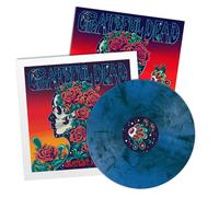 Grateful Dead - Grateful Dead Greatest Hits, Limited Edition Blue Marble Vinyl LP with Lithograph Cover Art