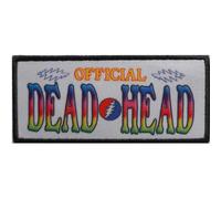 Grateful Dead - GRATEFUL DEAD - Official Dead Head [PATCH] White
