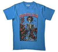 Grateful Dead - T-Shirt # L Unisex Blue # Bertha & Logo