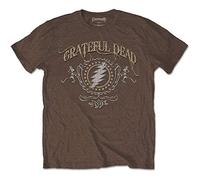 Grateful Dead - T-Shirt # M Unisex Brown # Bolt