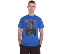 Grateful Dead - T-Shirt # S Unisex Blue # Bertha & Logo