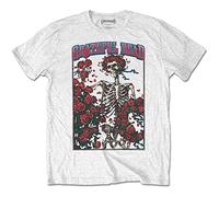 Grateful Dead - T-Shirt # S Unisex White # Bertha & Logo