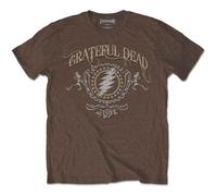 Grateful Dead - T-Shirt # Xxl Unisex Brown # Bolt
